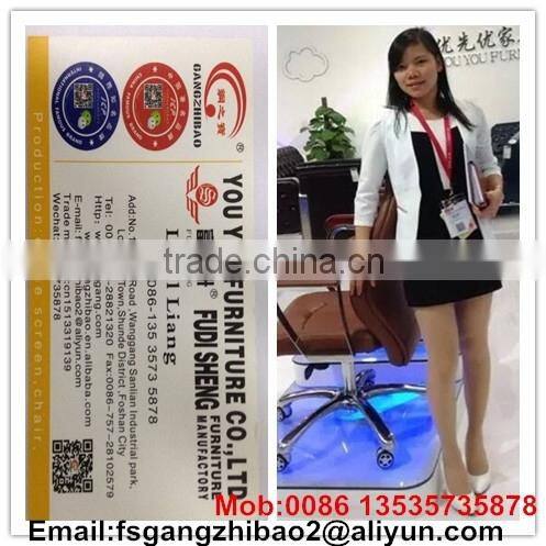 Green leather fancy sectional sofa sets 131 G-319