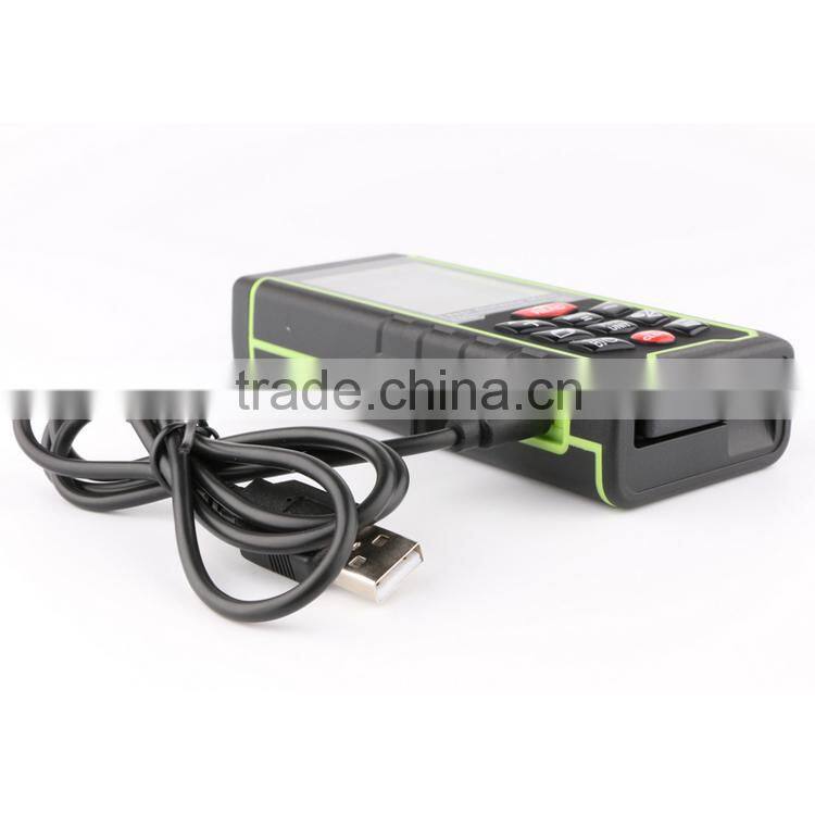 0.05-50m (0.16 to 164ft) laser rangefinder with color LCD display