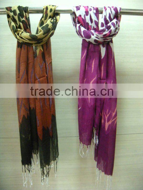 Women Polyester Pareo/Oblong