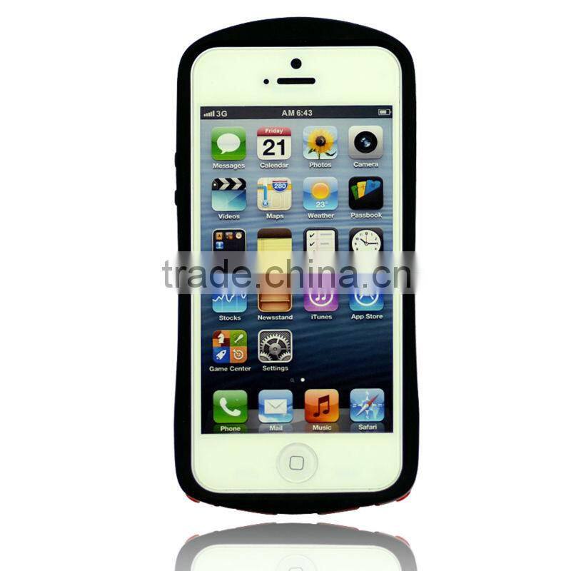 New style racing car hybrid combo phone case accessories for iphone 5