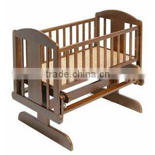 Baby Glider crib / Wooden Nursery Bedroom Baby Glidering crib