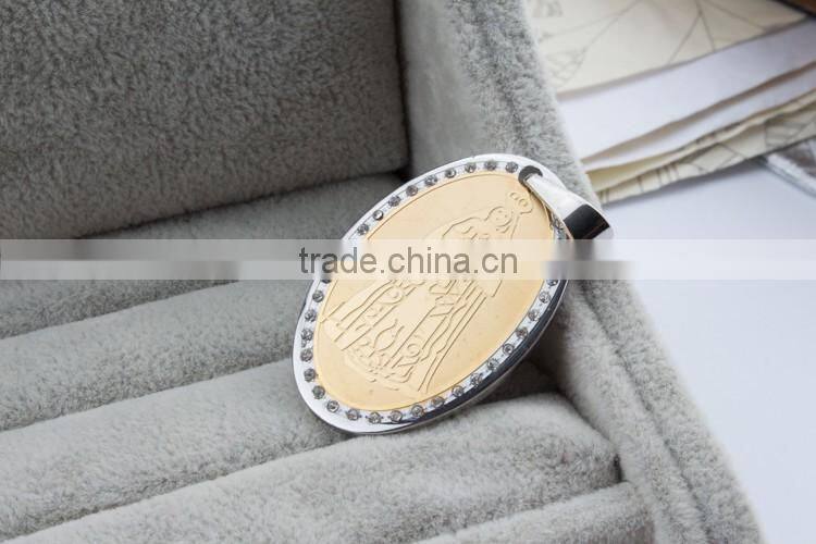 316l stainless steel pendant chrm Virgin Mary pendant