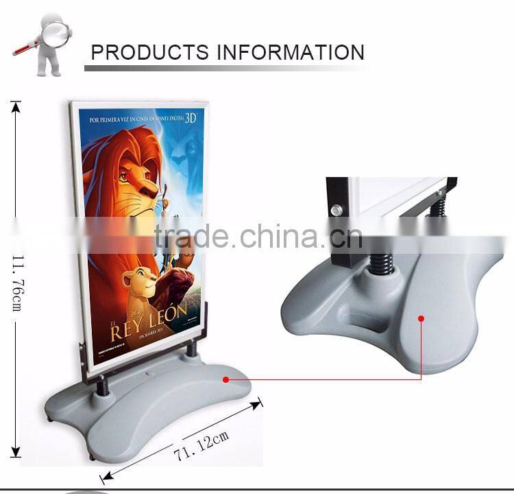 Wholesale outdoor stable poster board stand for events promotion