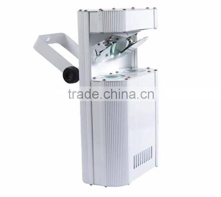 LED Double Scanner Mirror Light stage decorative light Disco Light White color