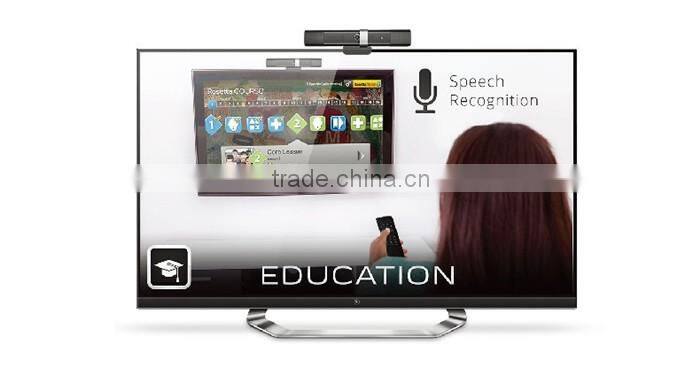 HD6R Full HD Android 4.4 Smart TV Box Built-in HD AF Camera&Dual Mic and dual Speaker HD6 Media player RK3188 Quad Core 2G+16G