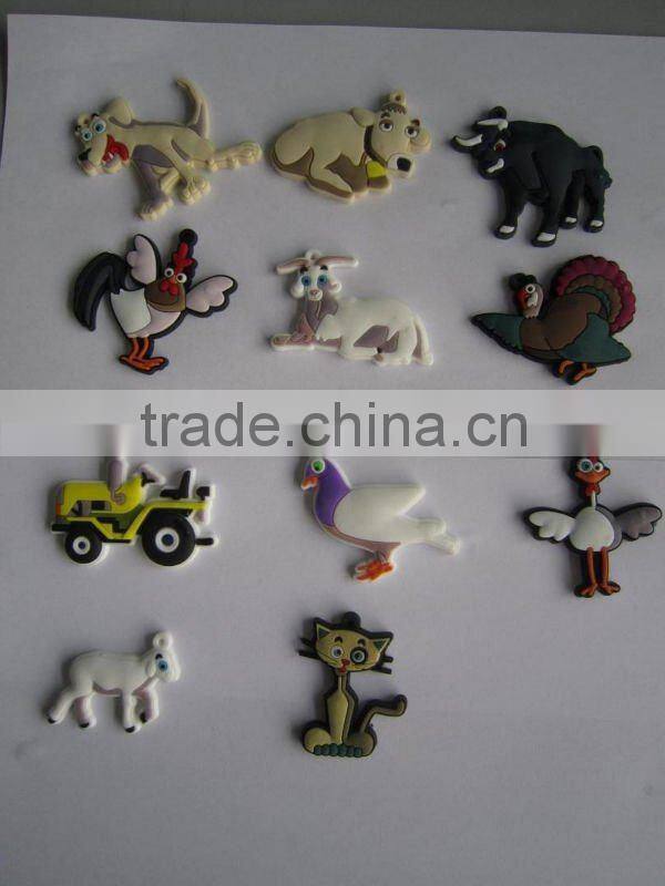 Funny animal pendants pvc cartoon phone hang drop strap pendant