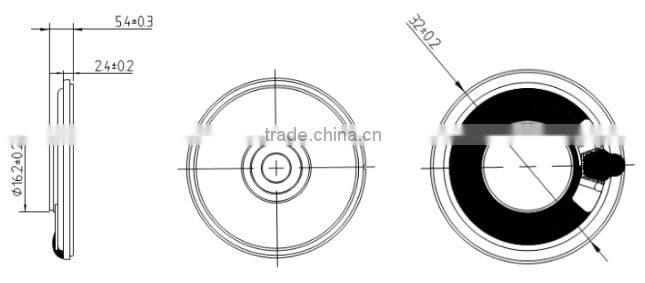 Whiolesale 32mm 8ohm 1w raw speakers for sale