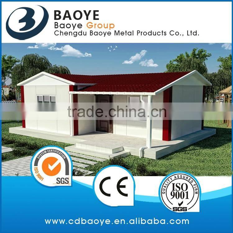 Cheap prefab house for government project