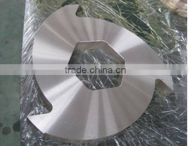 High Toughness Plastic Shredder Blades For Large Plastic Items