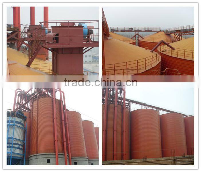 corn flour factory storage plant wheat silo