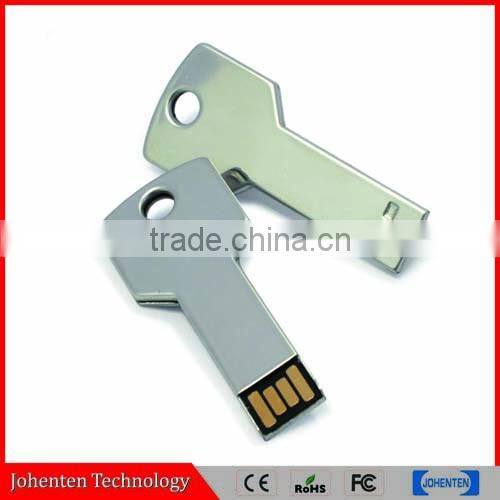 Promotional Gift USB key 4gb Metal custom logo usb flash drive 8GB full capacity pendriver