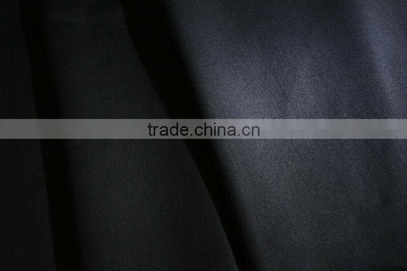 8oz Satin Woven Technic Black Color Denim Strech Fabric For Jeans Denim Cloth By Yard