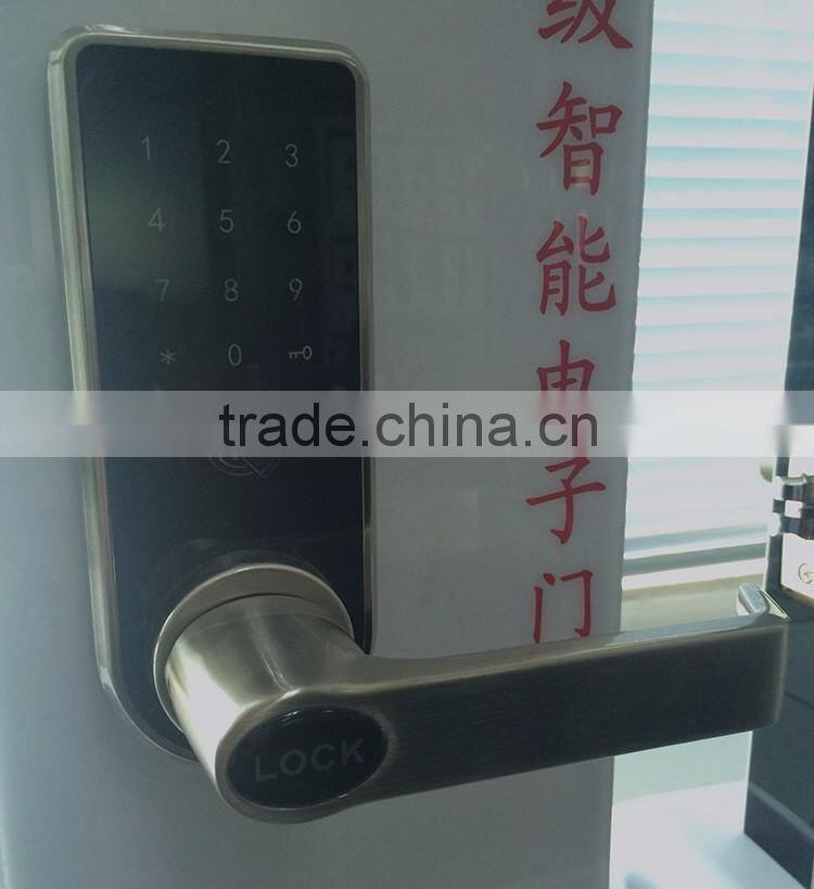 bluetooth hotel door lock with single latch remote control function