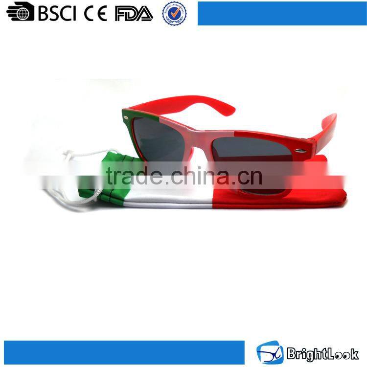 2016 New novelty acrylic lens Europe/American/England national country flag customize your own eco friendly promotion sunglasses