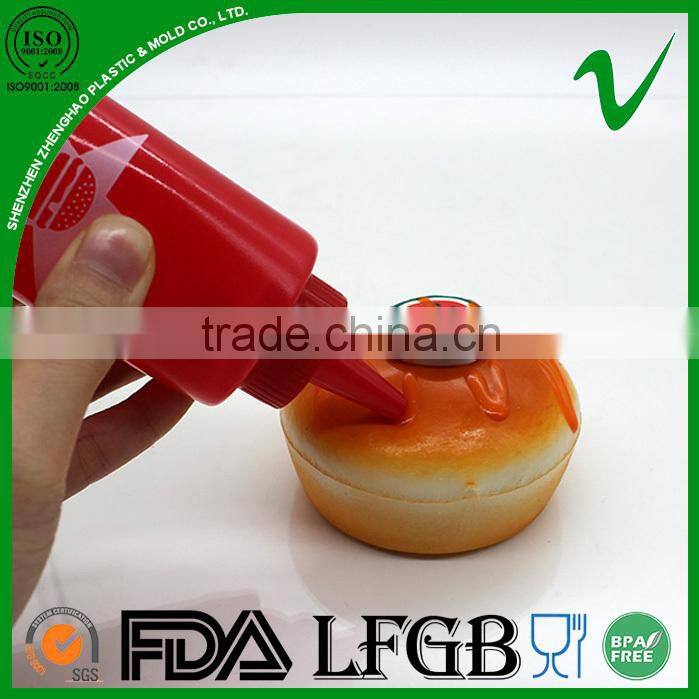 refillable squeeze 1L dropper plastic bottles with silk sreen