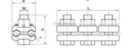 JBT Aluminium Parallel-groove Clamp