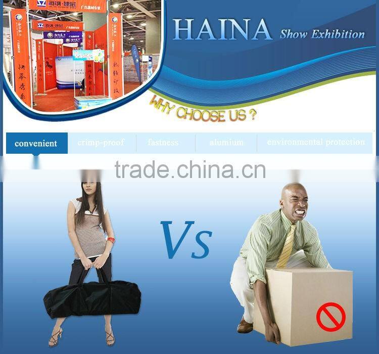 2016 hot sale trading easy moving promotion retractable advertising waterproof portable plastic roll up banner standees