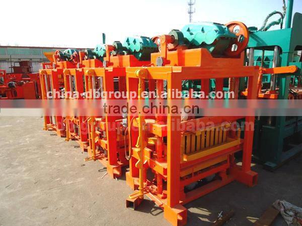 Machine for Small Factory!! Low Investment Cement Concrete Block Making Machine QTJ4-40