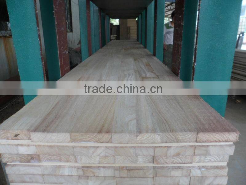 finger joint paulownia wooden blinds slats