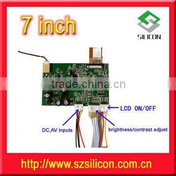 7 inch lcd tft display control board