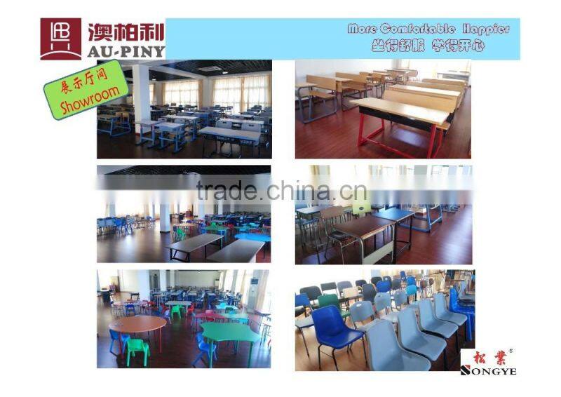 (m1)Double school desk and chair ,Two seater school table and chair ,Student desk and chair ,School furniture
