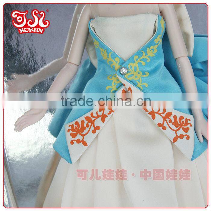 11'' pvc fashion bride doll wedding gift