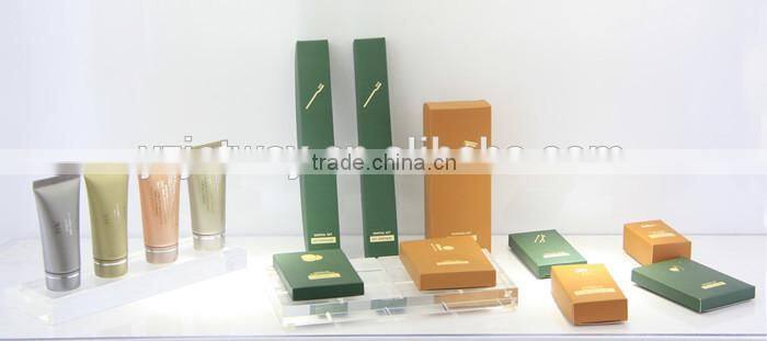 Hotel guest room amenities with printing hotel logo