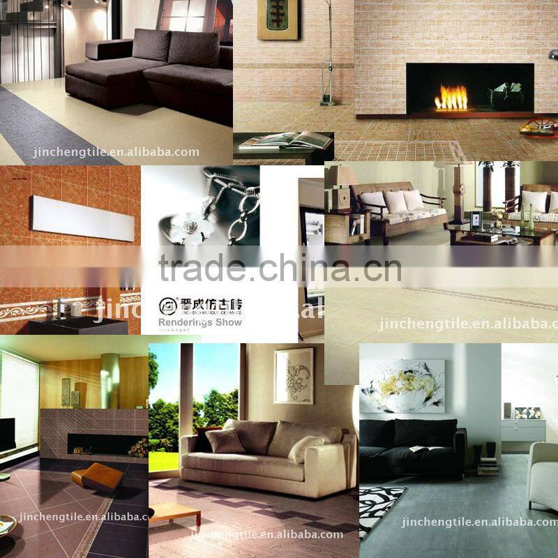 Antique Wood Design Golden Supplier Cheap Moroccan Floor Tiles