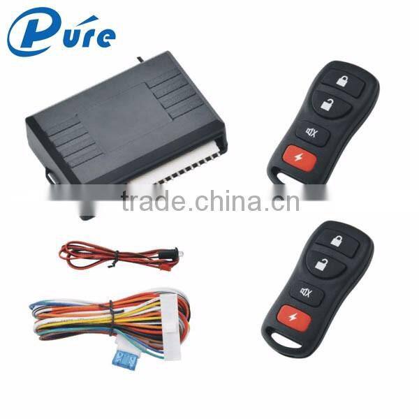 2016 High quality car central locking keyless entry system one way car alarm remote start/stop