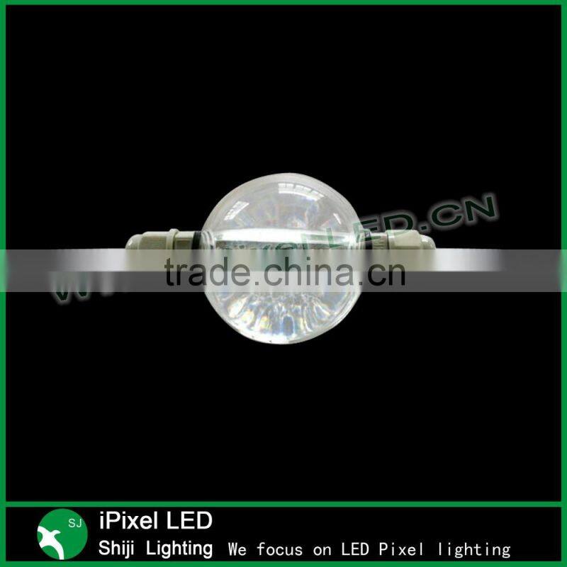 50mm Christmas led string lights rgb dmx 20pcs/string fordj nightclub