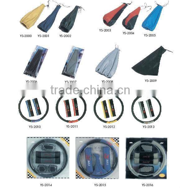 cheetah irregular safari animal car mirror fuzzy dice