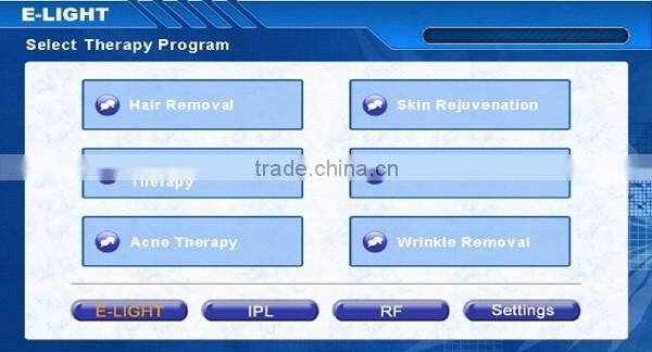 Most Popular 2 Handles IPL RF E Light Laser Hair Removal