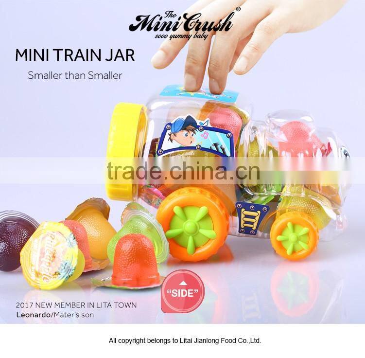 Natural fruit coconut assorted mini jelly cup