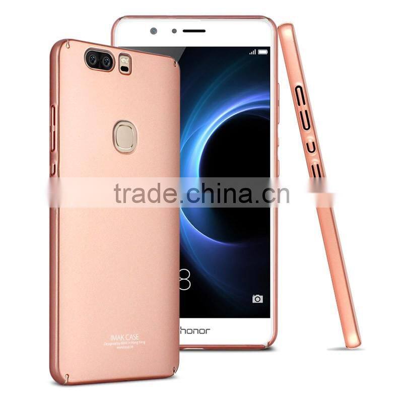 2016 Newest ORIGINAL IMAK Jazz Color case Spercial Blasted Ultra slim PC Back cover Case For HUAWEI Honor V8