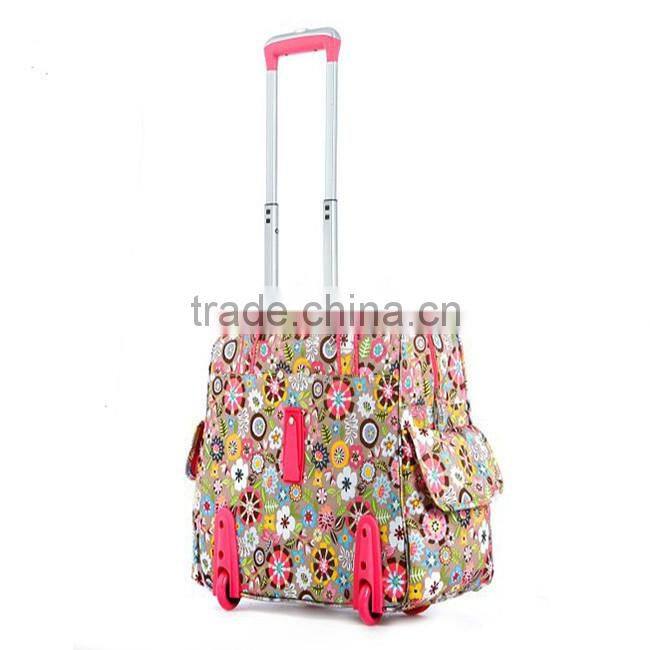 Deluxe fashion rolling import luggage