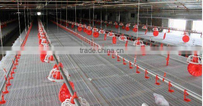 poultry feeding pan system for broilers and chicken