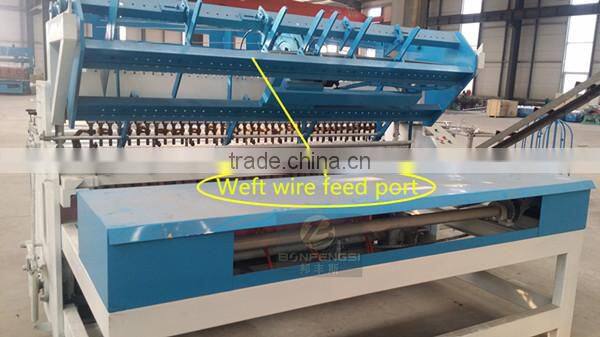 Synchronous control technology fully automatic fence panels wire mesh welded machine