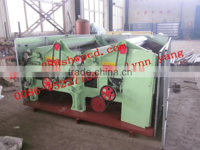 waste clothes recycling machine cotton cloth opening machine