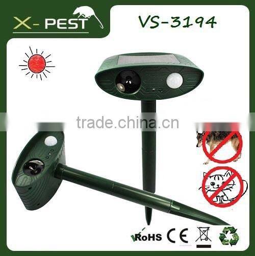 visson x-pest VS-3194 vole poison animal repellent solar animal repeller