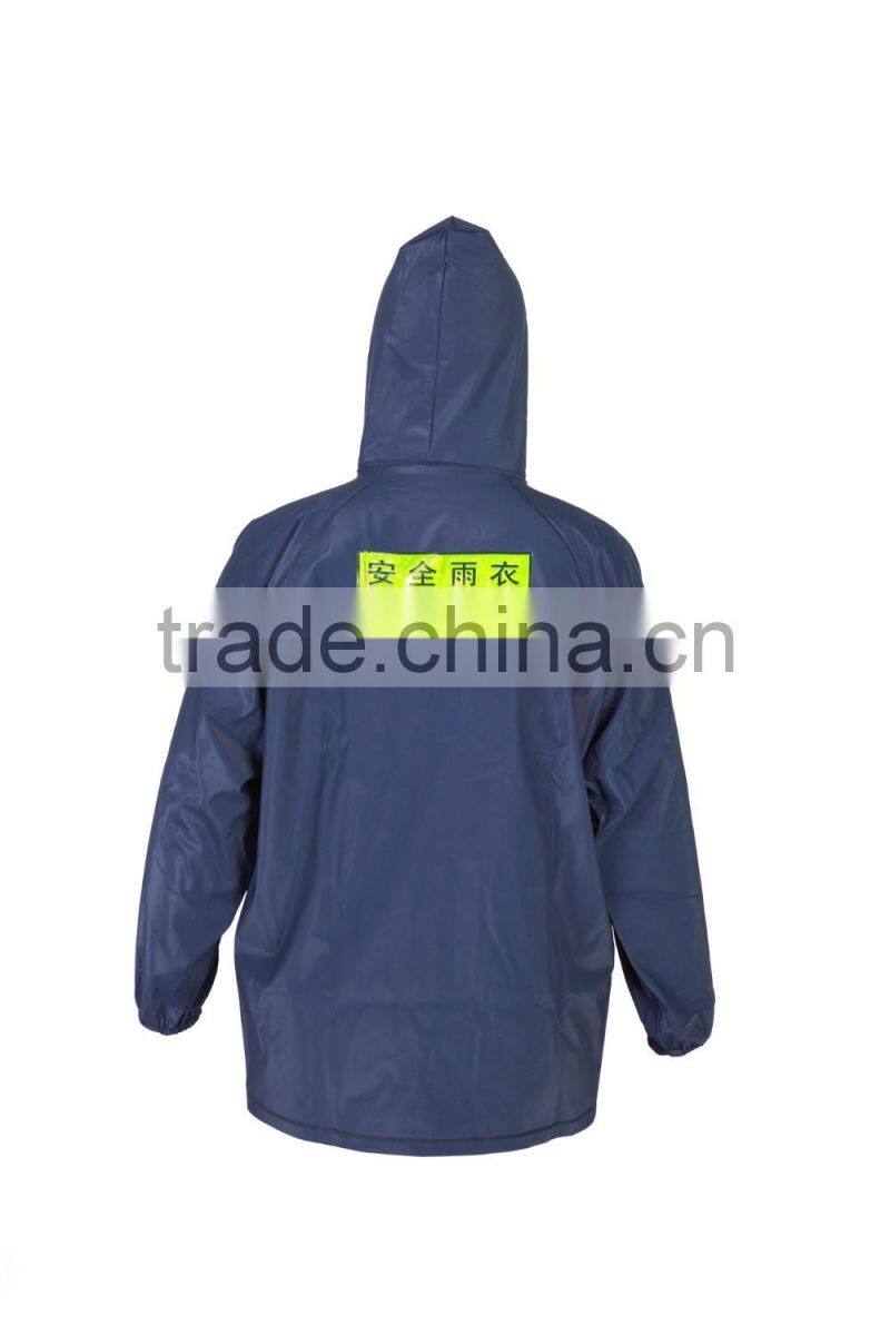 absolute waterpproof in heavy rain days high quality plastic rain suit for men
