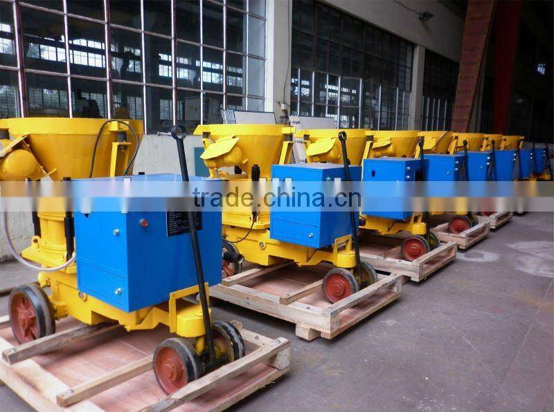 ISO9001:2008 Aliva 6m3/h small gunite machine