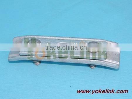 Hot sale hot rolled steel straight and angle galvanized 3 holes suspension clamp