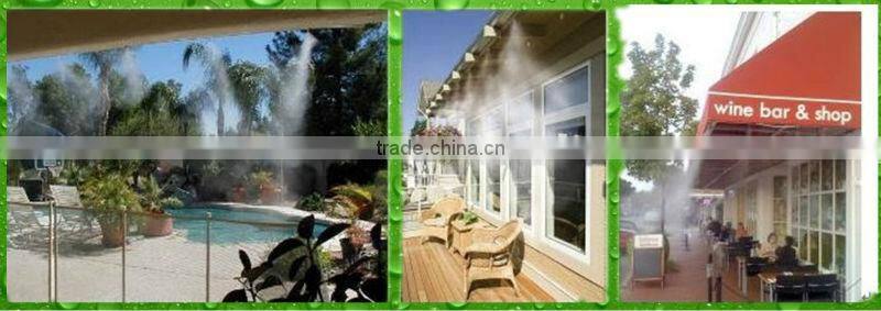 E1185 garden farm, farm, shop fog maker, mist cooling system with self-priming
