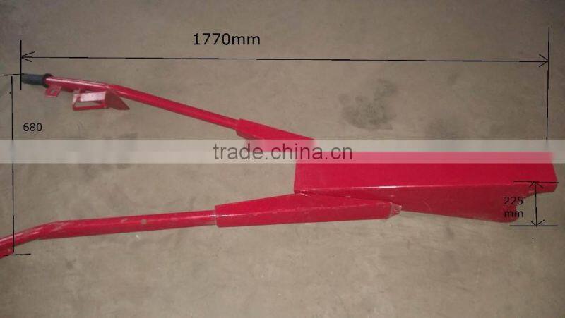 hand tractor with stepless speed change