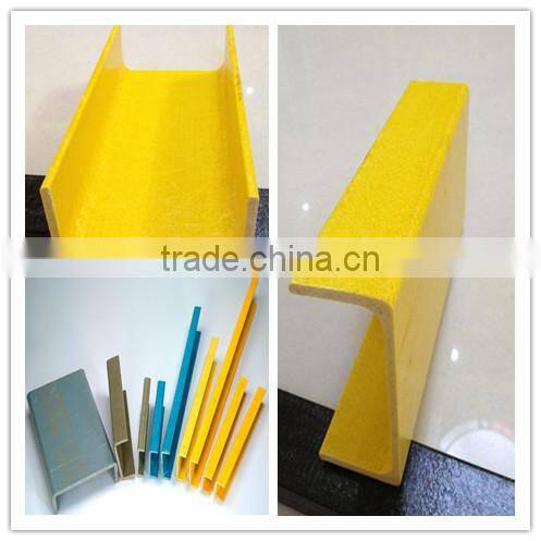 Frp U Shape Beam/C Channel Beam/Anti-corrosion Pultruded Frp Profile
