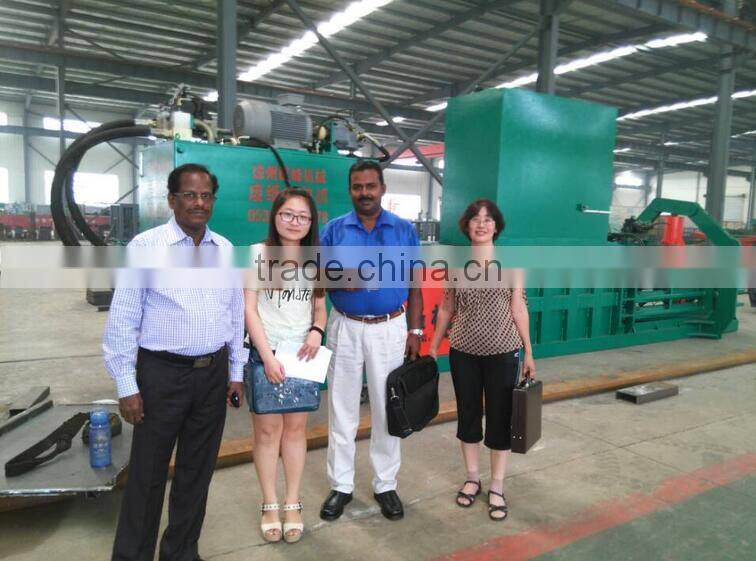 waste paper baler/waste carton baler/ plastic baler machine for sale