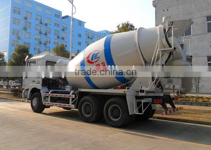 HOWO 6x4 mobile concrete mixer, tanker truck dimension, chinese cement mixer for sale