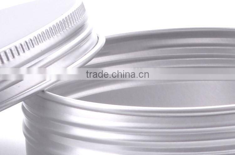 Wholesale small round aluminum lid can for coffee, aluminum jar*