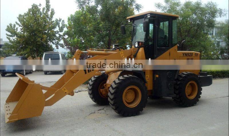 small front loader high dumping