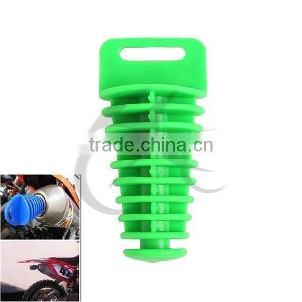 Wash Plug Exhaust Muffler Bung Cleaner Wash Pipe-Plug For 4 Stroke Motorbike